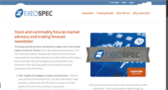 Desktop Screenshot of execspec.net